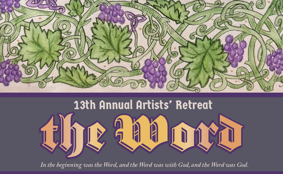 13th Annual Artists' Retreat promotional graphic